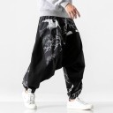 Pantalons harém pour hommes F1555 2