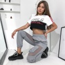 Pantalons jogger en maille pour femmes 3