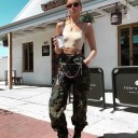 Pantalons jogger pour femmes avec chaîne 3