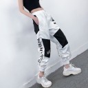 Pantalons jogger pour femmes avec inscriptions 1