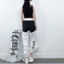 Pantalons jogger pour femmes avec inscriptions 5