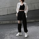 Pantalons jogger pour femmes avec perles 4