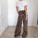 Pantalons longs pour femmes avec motif animalier 1