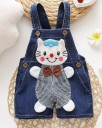 Pantalons pour enfants avec bretelles 3