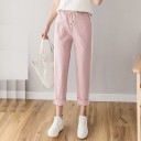 Pantalons pour femmes avec élastique à la taille 4