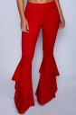 Pantalons pour femmes avec volants A229 2