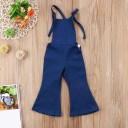 Pantalons pour filles avec salopette L1401 4