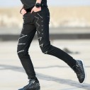 Pantalons pour hommes avec zips F1719 2