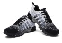 Pantofi de alergare pentru femei și bărbați Tenisi confortabili cu superior respirabil din tricot Călcâi ferm Talpă profilată Material 8