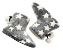 Pantofole calde da donna con stelle 3