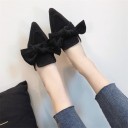 Pantofole da donna con fiocco 11