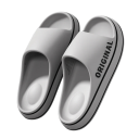 Pantofole da uomo con design moderno e suola rialzata Materiale morbido e leggero Pantofole da casa comode Modello ergonomico Calzature da bagno stilose 2