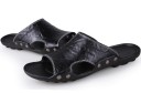 Pantofole da uomo in pelle A2266 2