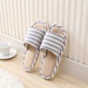 Pantofole unisex a righe per casa 6