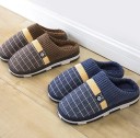 Pantoufles à carreaux pour hommes 3