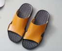 Pantoufles en cuir pour hommes A2265 2