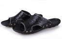 Pantoufles en cuir pour hommes A2266 11