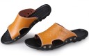 Pantoufles en cuir pour hommes A2266 12