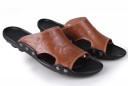 Pantoufles en cuir pour hommes A2266 13