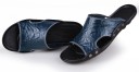 Pantoufles en cuir pour hommes A2266 14