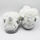 Pantoufles en peluche - Licorne 5