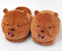 Pantoufles en peluche pour la maison - Ours 2