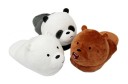 Pantoufles en peluche pour la maison - Ours 1
