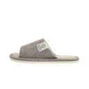 Pantoufles en toile à bout ouvert pour la maison Pantoufles légères et respirantes pour hommes et femmes Pantoufles confortables et douces Chaussures unisexes pour la maison 3