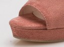 Pantoufles en velours pour femmes 9