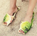 Pantoufles originales en forme de poisson 9