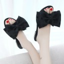 Pantoufles pour femmes à pois 6