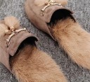 Pantoufles pour femmes avec fourrure 7