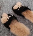Pantoufles pour femmes avec fourrure 8