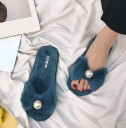 Pantoufles pour femmes avec perle 6