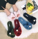 Pantoufles pour femmes avec perle 2