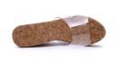 Pantoufles pour femmes en design bois 5