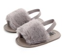 Pantoufles pour filles avec fourrure 5
