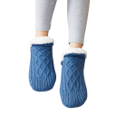 Pantoufles pour hommes EU 40-42 en polyester douces, chaudes et confortables pour la maison, légères, antidérapantes, d'hiver 2