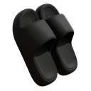 Pantoufles unisexes avec semelle extra épaisse Chaussures d'intérieur douces Design minimaliste Amortit les chocs S'adapte au pied Confort au quotidien 1