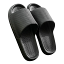 Pantufas de massagem macias para homens Calçado doméstico leve e antiderrapante com palmilha de massagem Pantufas confortáveis para homens Sola antiderrapante 2