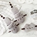 Pantufas de senhora em forma de gato 3