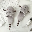 Pantufas de senhora em forma de gato 4