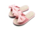 Pantufas de senhora para casa com laço 3