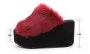 Pantufas femininas em plataforma A2461 4