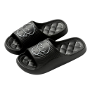 Pantufas macias e flexíveis antideslizantes para adultos com desenho de cão 1
