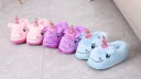 Pantufas quentes para senhora - Unicórnio 5