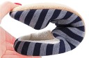 Pantufas riscas para casa 5