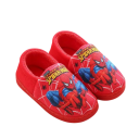 Pantuflas cerradas de algodón para niños, pantuflas de Spider-Man para niños, pantuflas de casa hasta el tobillo, forro suave, suela antideslizante 2