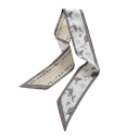 Pañuelo bohemio estrecho 6 x 90 cm Retro cinta para el cabello y el cuello Diadema femenina para bolso Moda informal de temporada 1