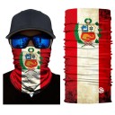 Pañuelo con estampado de bandera 19